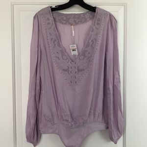 Free people thong bodysuit